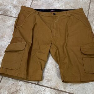 Dickies Tan Cargo Shorts for Men